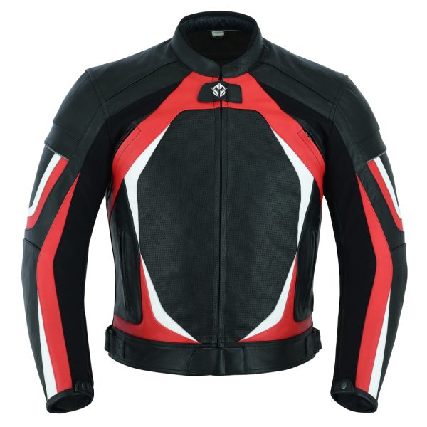 Heavy-Duty Leather Biker Jacket