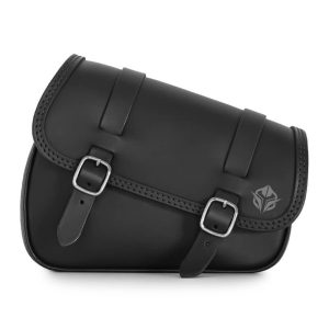 PU Leather Motorcycle Saddlebags With Quick Release Buckles